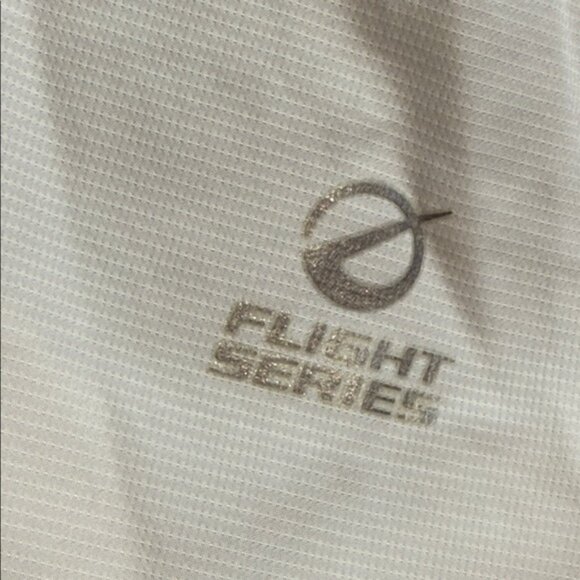 The North Face flight series white gray trim Jacket Size Large - Picture 7 of 7